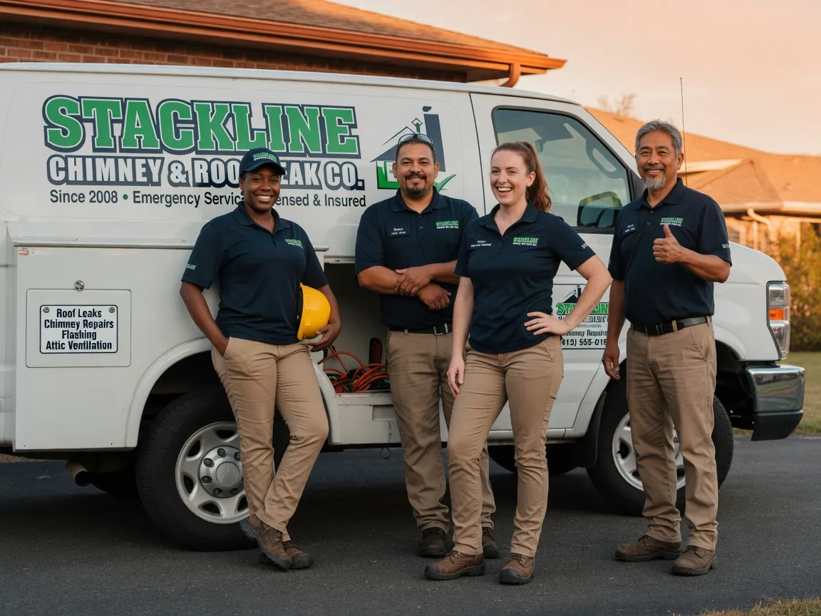 Chimney flashing repair company in Harrisburg, OH